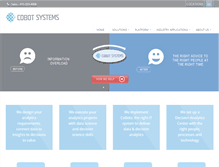 Tablet Screenshot of cobotsystems.com